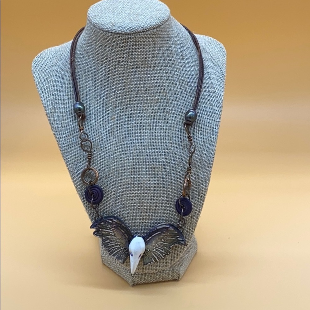 Goth raven skull angel - Picture 2 of 9